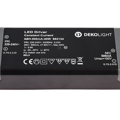 Драйвер Deko-Light Q8H-500mA/40W 27-80V 40W IP20 0,5A 862134