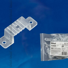 Крепление для светодиодной ленты Uniel UCC-K14 Clear 100 Polybag UL-00000867