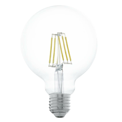 Лампа светодиодная филаментная Eglo E27 6W 2700К прозрачная 11503
