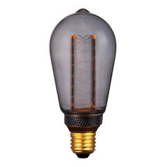 Лампа светодиодная Hiper E27 4W 1800K дымчатая HL-2227