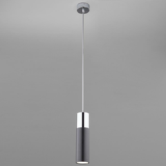 Подвесной светильник Eurosvet 50135/1 LED хром/черный