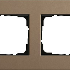 Рамка 4-постовая Gira Esprit Lenoleum-Multiplex светло-коричневый 0214221